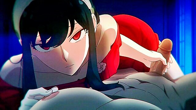 sun shang xiang, erindae, aged up - yors night handjob spy x family