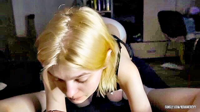 amateur, deepthroat, face torture - kira mercy deepthroat slapping
