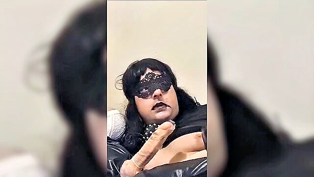 Vanessa the Undresser - deepthroat sissy girl sex