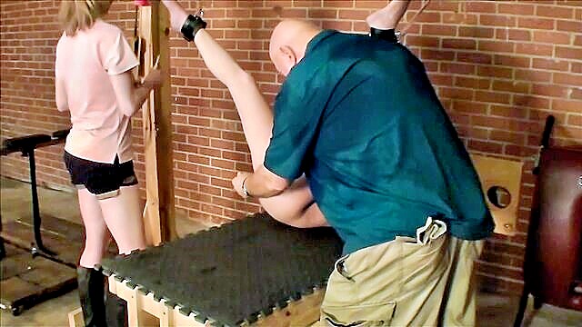 femdom, lesbian, bondage - hazel blind pony training