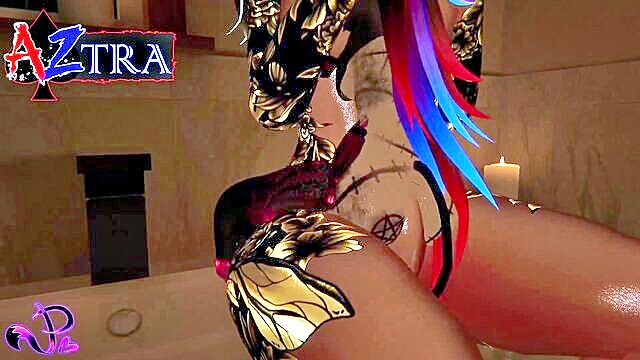 dusk (fortnite), leather jacket, scylla (azur lane) - accidental fap accident sex