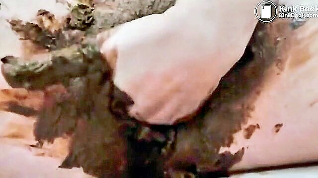 pussy scat, filled pussy, scat smear - smear pussy