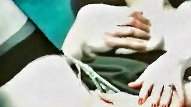 hardcore, cumshot, blowjob - hairy cougar with stockings