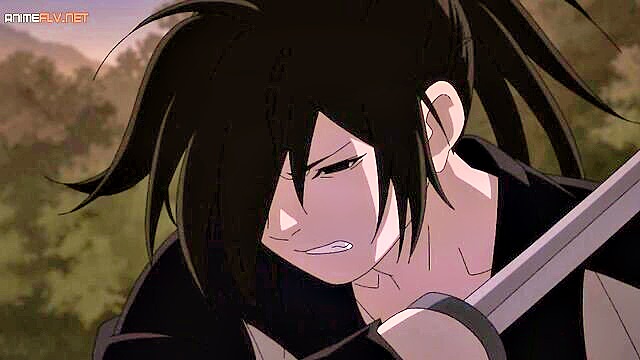 hot hentai, anime, dororo - dororo hentai action