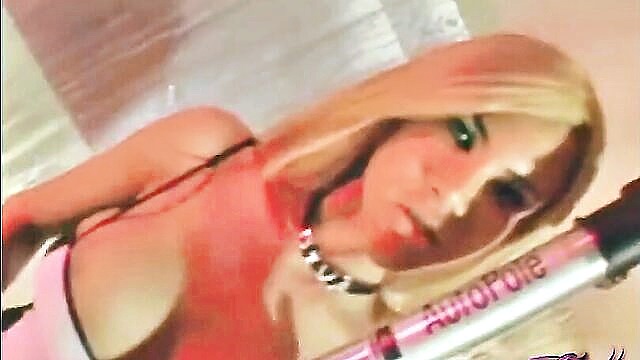 glamour, masturbation, panties - glamorous transsexual panties remover