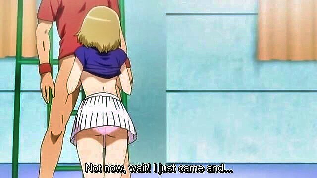 school, schoolgirl hentai, public orgy - schoolgirl tennis orgy