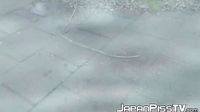outdoor pee show voyeur : Piss Japan TV