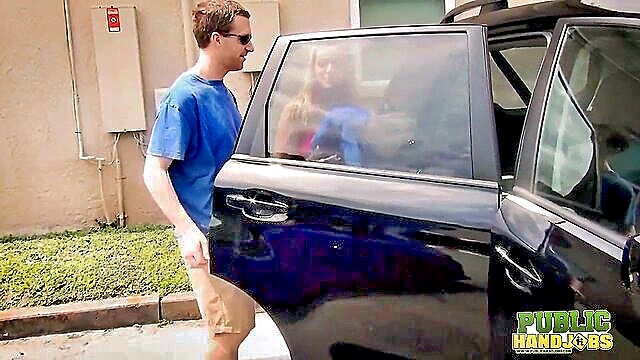 kendra lynn public handjob : Public Handjobs
