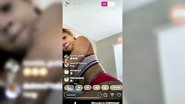 butt, retro, big ass latina - wavy redd twerk