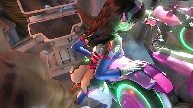 intense, tail plug, nurse joy - dva 4k fan video