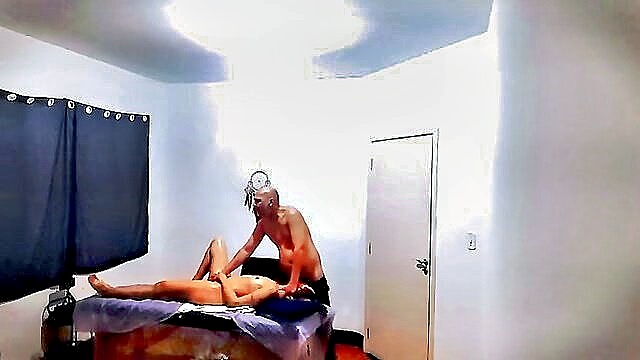 Victor SweetCoupleStories - masseur seduced client in massage room
