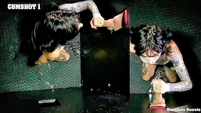 pov, amateur, handjob - lysagna del ray gloryhole