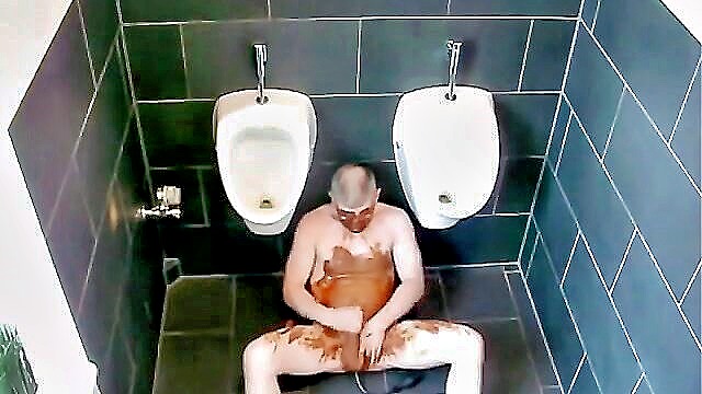 in the, men, scat - men room