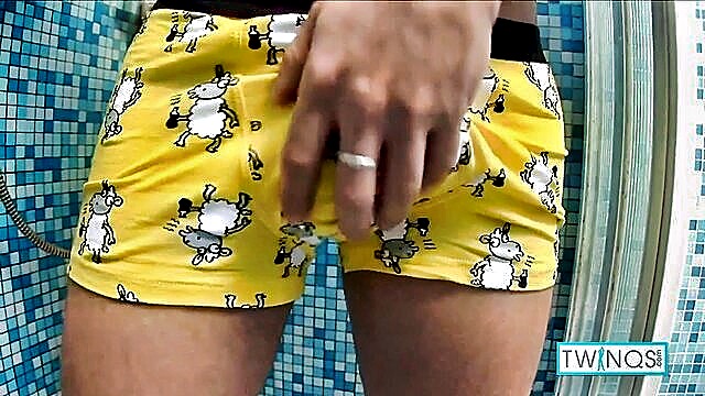 gay, fingering, blonde - slafty twunk eura m shower fuck