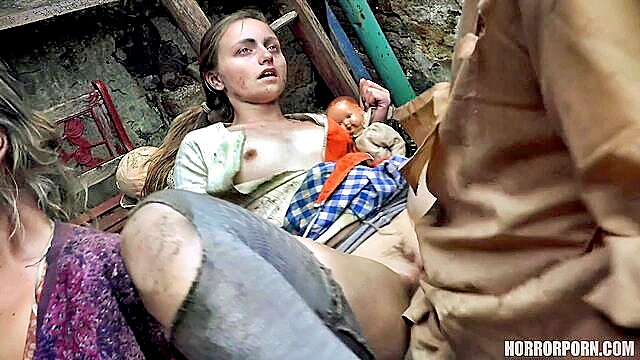 horror, horror porn, young vs old - horror porn nymphomaniac household