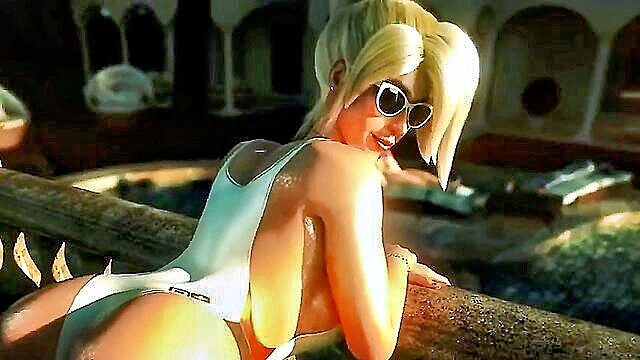 big tits, big booty, anal porn - overwatch sexy ladies assortment