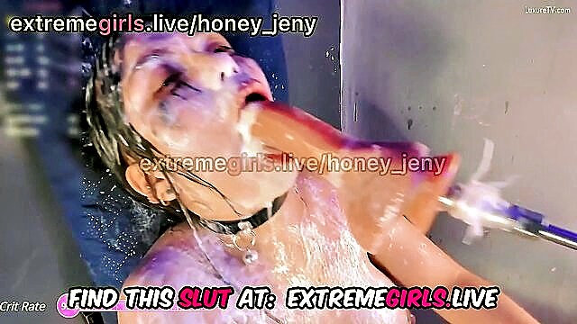 deepthroat, extreme girls, puke - deethroat puke machine