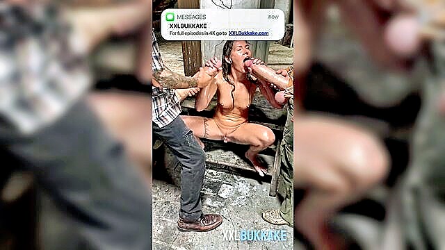 Anna De Ville - xxl bukkake ass to mouth