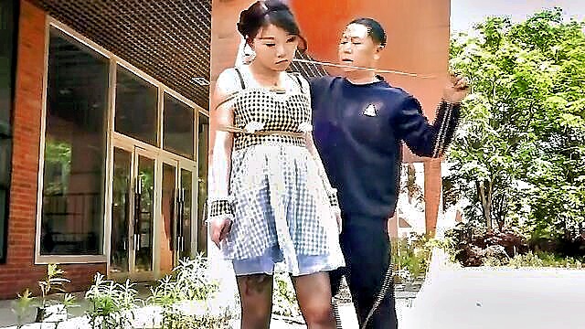 bound, bondage, chinese - bdsm training with chinese girl
