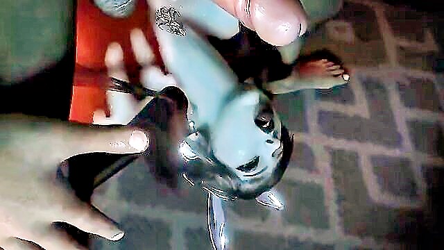 deepthroat, cute teen tits, creampie - hentai 3d threesome