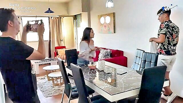 sloopy blowjob, behind the scenes, big ass - hardcore amateur sex with tattoos