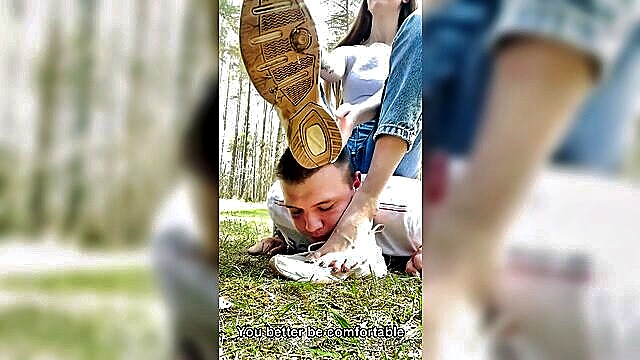 facial humiliation, obedient slave, amateur - young femdom goddess