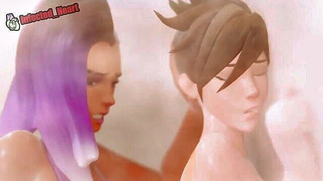 トレーサー (オーバーウォッチ), オーバーウォッチ, アニメーション - futa sonbra ass sex