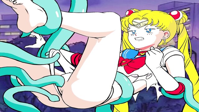 dolphin penis, nails, tenya iida (my hero academia) - sailor moon vs tentacles