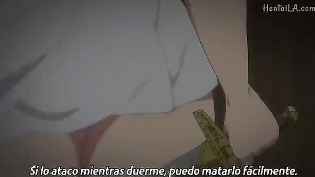 ass, hentai, porn video - elf saint 3 lesbian porn