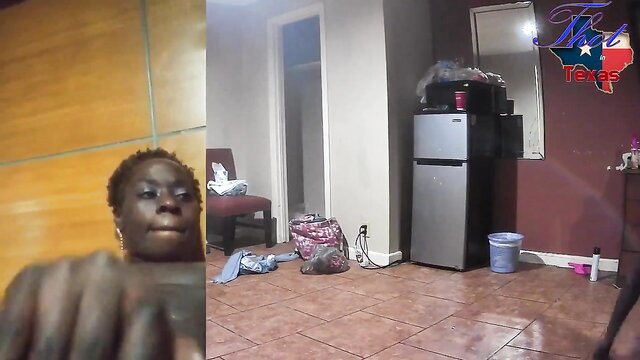 amateur, masturbation, ebony - free thot in texas masturbation video