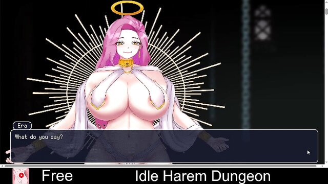hentai, role play, porn video - slothful harem dungeon porn