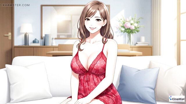 japanese mom, japanese milf, asian teen - anime lingerie sex