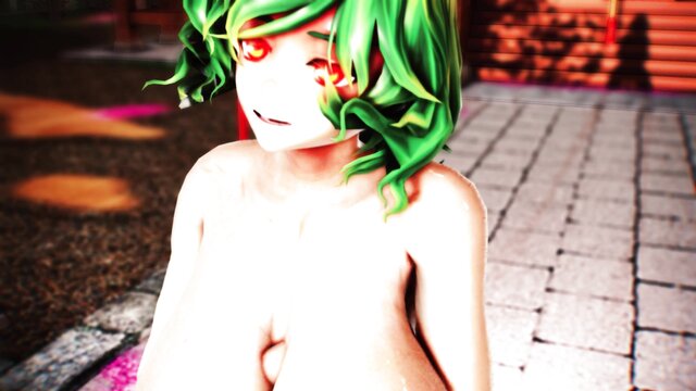 reisen udongein inaba (touhou), takina inoue (lycoris recoil), rain (mortal kombat) - touhou sex mmd