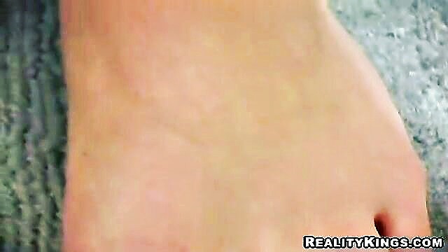 amateur, audition, natural tits - young blonde toy play