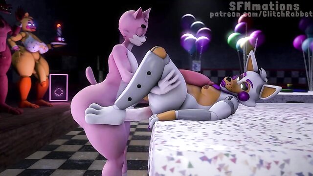 mouth fart, jaxmmd, moira (jessica anner) - full animation roz x lolbit