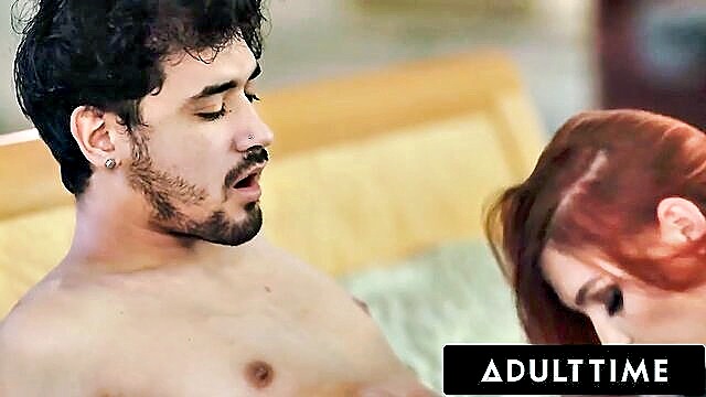 redhead, blowjob, hardcore - step son porn with redhead
