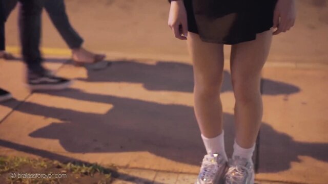 nude, sexy, erotic - tay tays pantyless walk
