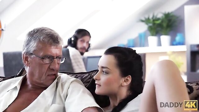 young sex, hot sex, old young - older man tight ass sex