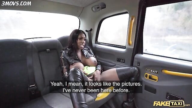 Ebony Mystique - ebony mystique fake taxi
