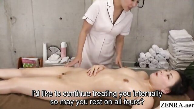 japanese massage therapist teaches naked massage to beginners : Zenra