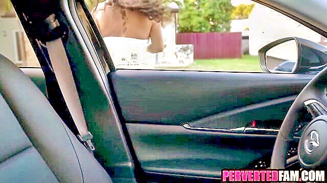 porn video, lingerie, panties - he caught stepsister sniffing her panties