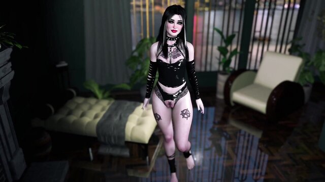 juno (overwatch), barn, jane doe (zenless zone zero) - goth latex tattooiren