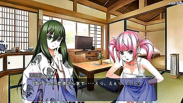 anal, big tits, hentai - niizuma koyomi ハーレム