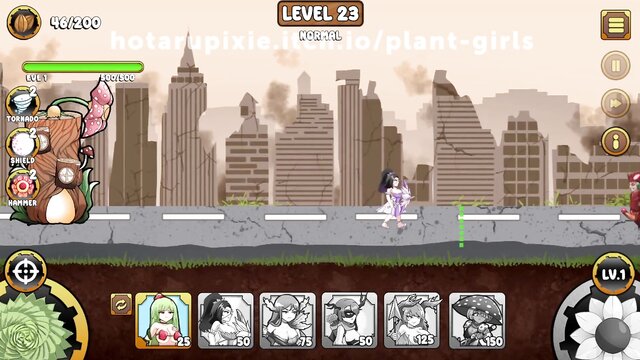 anime, eroge, adult - plant girls anime rpg