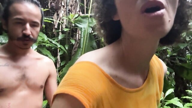 MR and DJ Randomshuffle - hairy milf sex outdoor