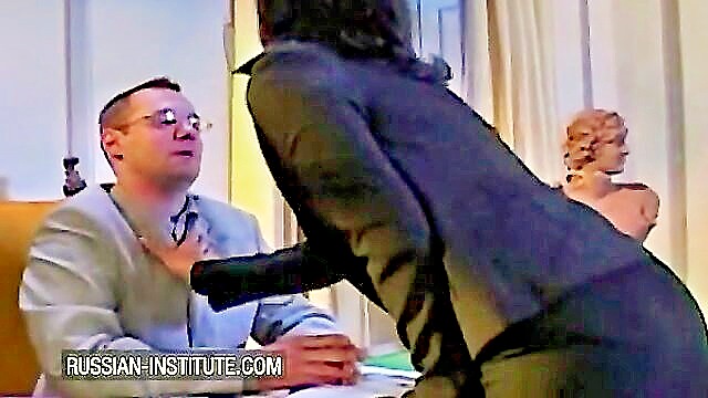 blowjob, tits, anal - russian institute kinky lesbian fuck