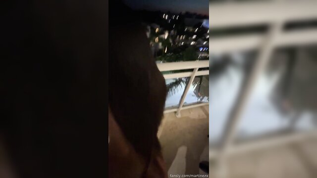 sex tape, sex tap, balcony sex - martinezx balcony sex