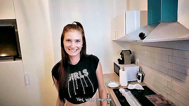 laid, apartment, fucked - miss driada gets laid