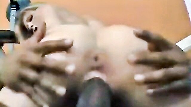 fuck, oral, sex - black dick fucks blonde teen ass