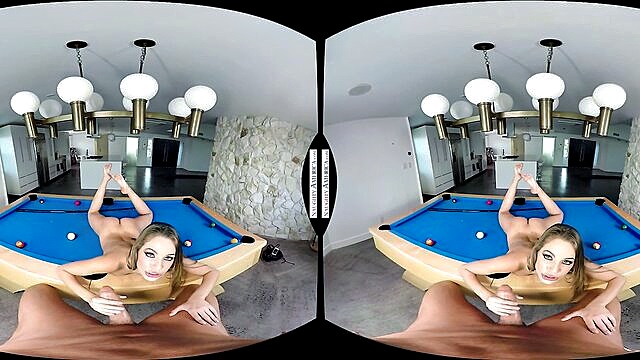 big ass, babe, pov - brunette hotties deep dive into virtual reality